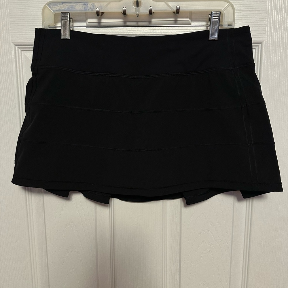 lululemon athletica Classic Black Mini Skirt